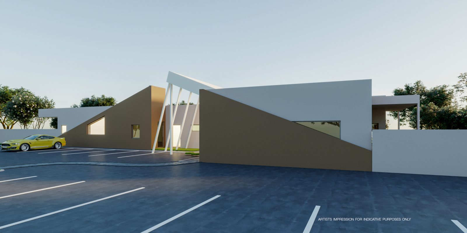3D Render 3 43 45 Princes Highway, Sale DISCLAIMER