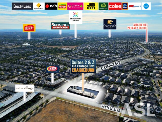 Brand New Craigieburn Retail / Commercial Premises – 88 – 147m²* Location Photo